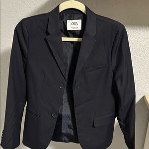 Zara Black Sport Coat Classic Tailoring
